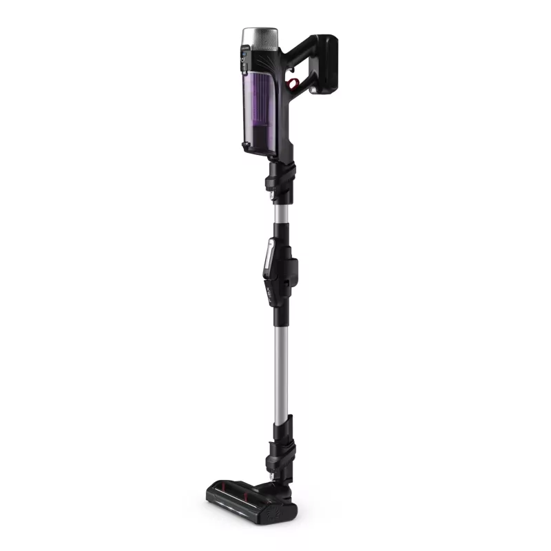 Rowenta RH2037 Aspirador vertical 2 em 1 a bateria a seco sem saco 0,4 l 250 W preto, lilás