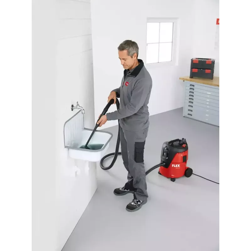 Aspirador Flex VC 21 L MC preto vermelho 20 L 1000 W