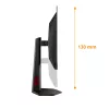 AOC G4 Q27G4ZDR monitor de computador 67,3 cm (26,5 polegadas) 2560 x 1440 píxeis Quad HD QD-OLED preto, vermelho