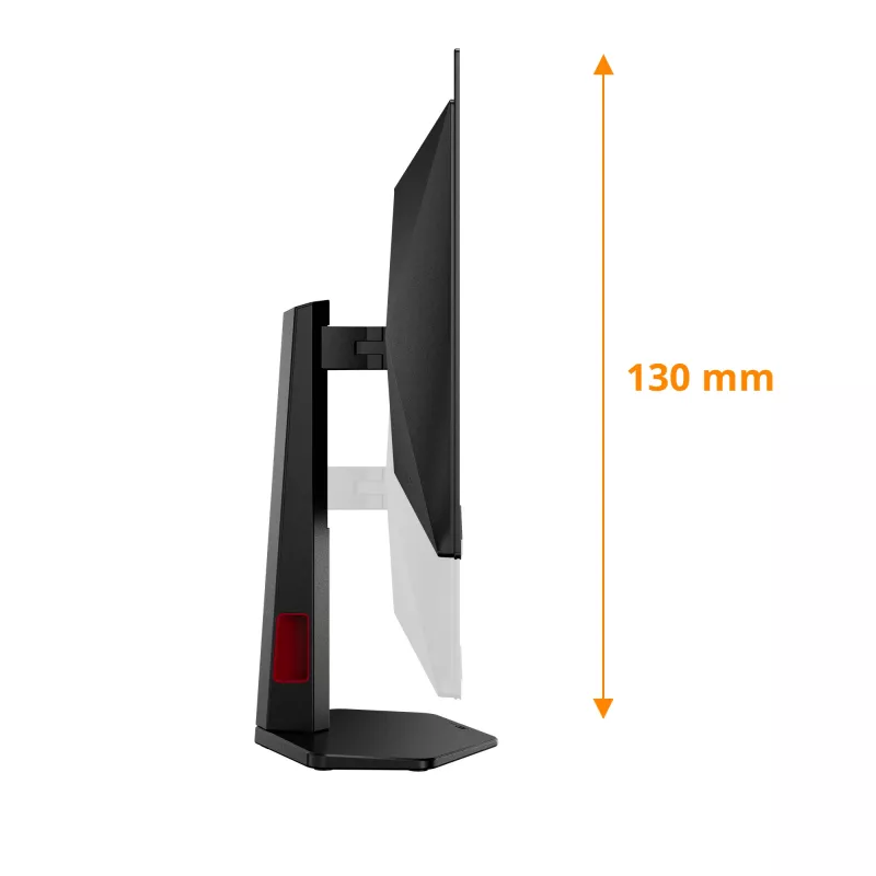 AOC G4 Q27G4ZDR monitor de computador 67,3 cm (26,5 polegadas) 2560 x 1440 píxeis Quad HD QD-OLED preto, vermelho