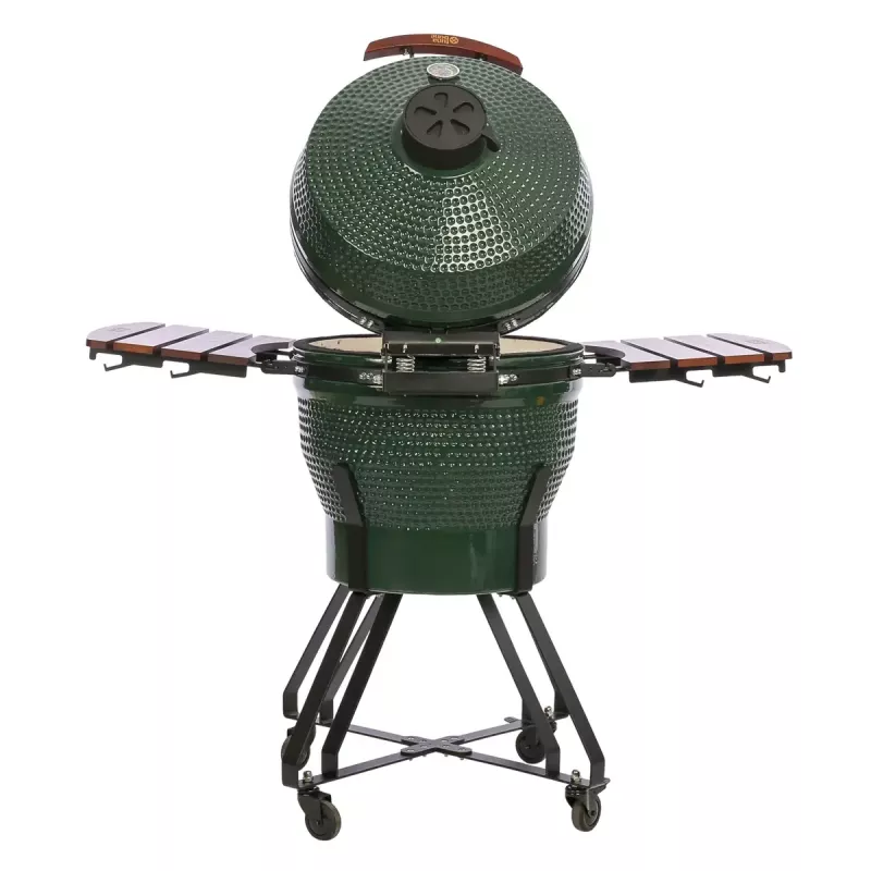 TunaBone Kamado Pro grelhador de 22 polegadas, tamanho M, verde