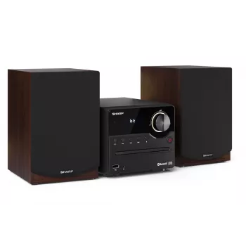 Sistema de áudio doméstico Sharp XL-B512(BR) Micro sistema de áudio 45 W Castanho