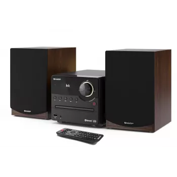 Sistema de áudio doméstico Sharp XL-B512(BR) Micro sistema de áudio 45 W Castanho