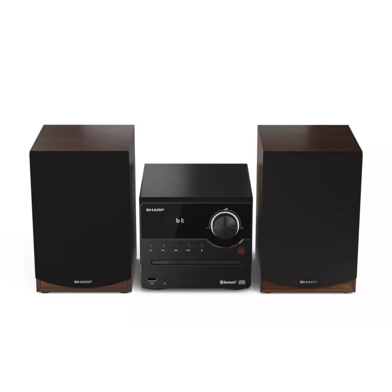 Sistema de áudio doméstico Sharp XL-B512(BR) Micro sistema de áudio 45 W Castanho