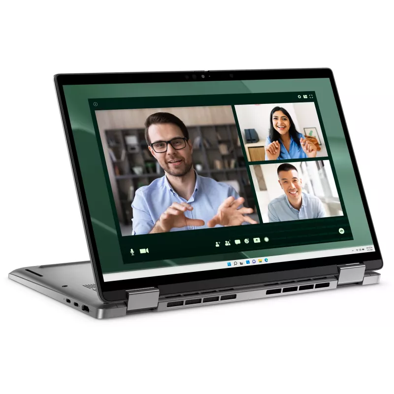 DELL Latitude 7350 2-in-1 Intel Core Ultra 5 135U Híbrido (2-in-1) 33,8 cm (13,3 polegadas) Ecrã tátil Quad HD+ 16 GB LPDDR5x-SDRAM 512 GB SSD Wi-Fi 7 (802.11be) Windows 11 Pro Alemão Cinzento