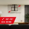 Suporte de teto para TV, elétrico, MACLEAN MC-490, para TVs de 32–75 polegadas, inclinação e rotação motorizadas