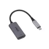 Dahua Technology Adaptador USB 3.1 Type-C para HDMI, USB Type-C, HDMI tipo A (Standard), Macho, Macho, Reto, Reto