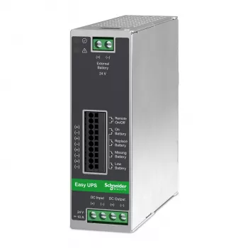 APC BVS240XDPDR 24V DC UPS – 240Watt, 24V, 10A, Montagem em calha DIN, Módulo de potência sem bateria