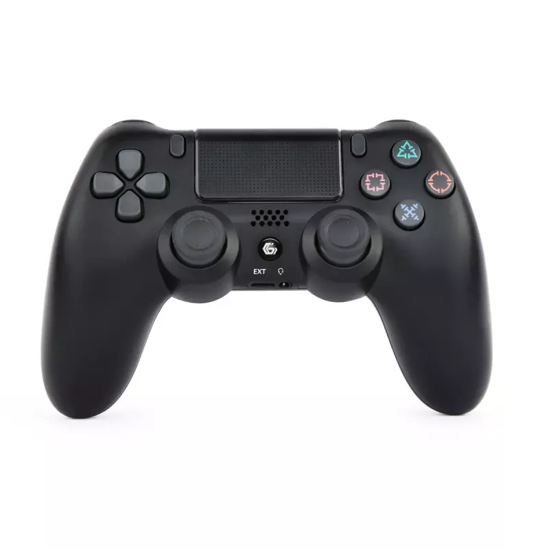 Comando GEMBIRD JPD-PS4BT-02 Preto – Bluetooth, RF, USB, bateria de iões de lítio, PS4