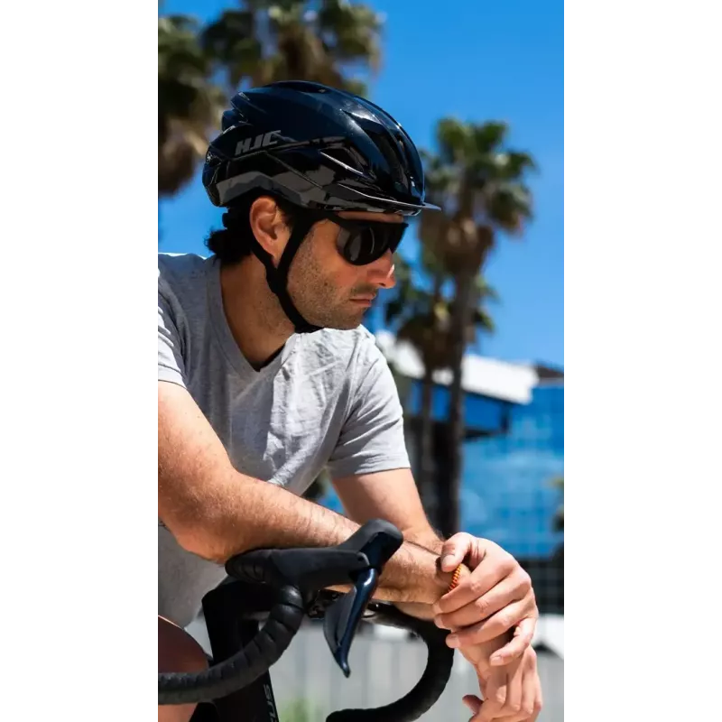 Capacete de bicicleta HJC CROSSER Preto Tamanho S — capacete de bicicleta, tamanho S