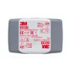 3M 6038 P3R filtro de partículas com carvão ativado, embalagem de 2
