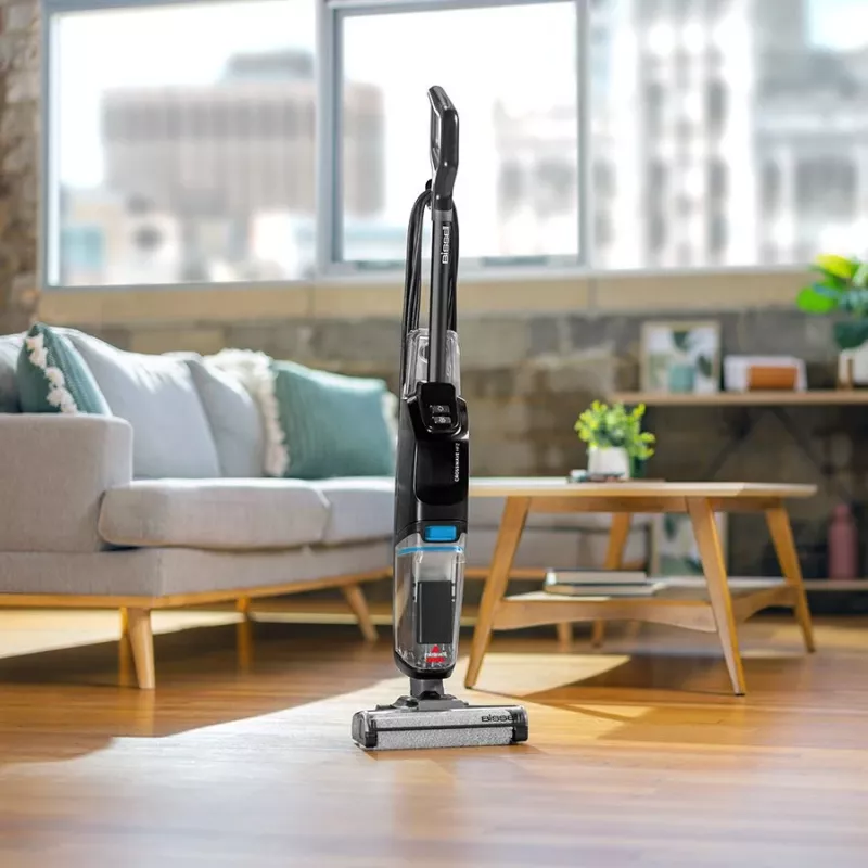 Aspirador de chão com bateria Bissell HF2 Pro seco e húmido sem saco 340 W preto