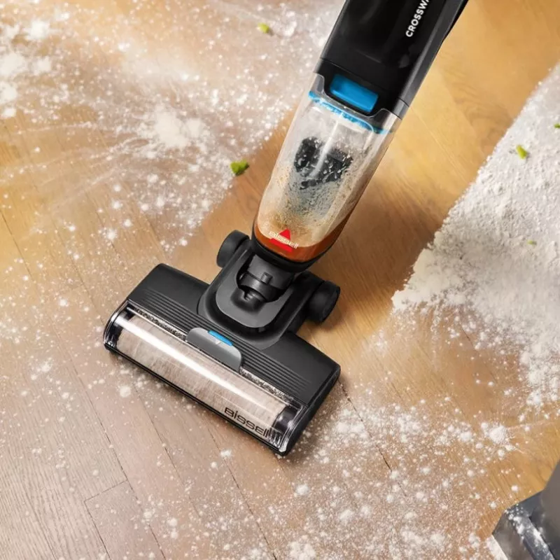 Aspirador de chão com bateria Bissell HF2 Pro seco e húmido sem saco 340 W preto