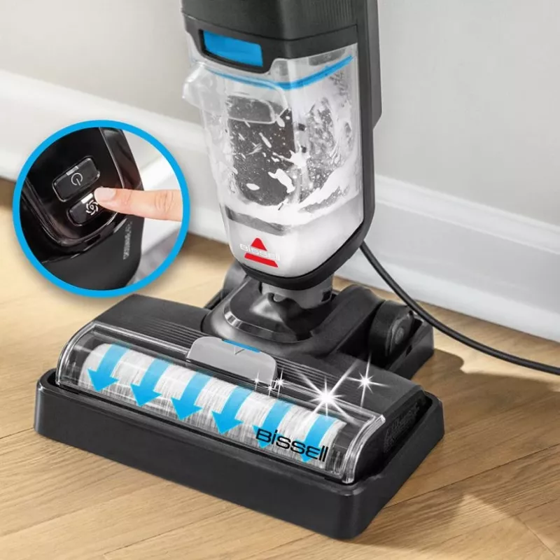 Aspirador de chão com bateria Bissell HF2 Pro seco e húmido sem saco 340 W preto