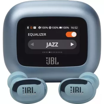 Headset JBL Live Buds 3 sem fios intra-auricular chamadas/música/desporto/dia a dia Bluetooth azul