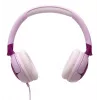 Headset JBL Junior 320 com fios, on-ear, arco de cabeça, supra-aural, 20–20000 Hz, 116,8 g, roxo