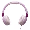 Headset JBL Junior 320 com fios, on-ear, arco de cabeça, supra-aural, 20–20000 Hz, 116,8 g, roxo