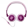 Headset JBL Junior 320 com fios, on-ear, arco de cabeça, supra-aural, 20–20000 Hz, 116,8 g, roxo