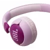 Headset JBL Junior 320 com fios, on-ear, arco de cabeça, supra-aural, 20–20000 Hz, 116,8 g, roxo