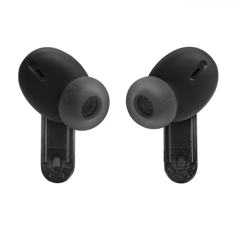 Headset JBL Tune Beam 2 Ghost Edition sem fios intra-auricular música/dia a dia Bluetooth preto