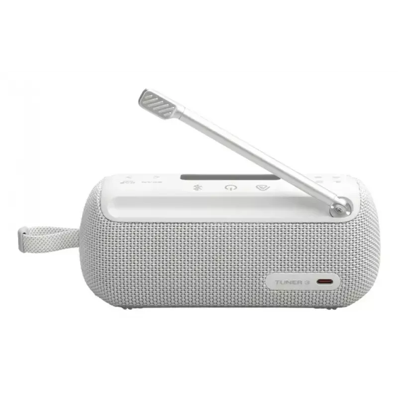 JBL Tuner 3 rádio DAB/FM portátil, branco