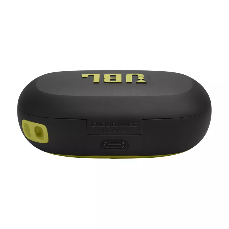 JBL Endurance Peak 4 auriculares desportivos True Wireless, preto/lima