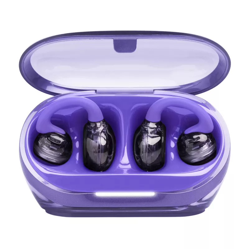 Headset JBL Soundgear Clips True Wireless Stereo (TWS) gancho de orelha chamadas/música Bluetooth roxo