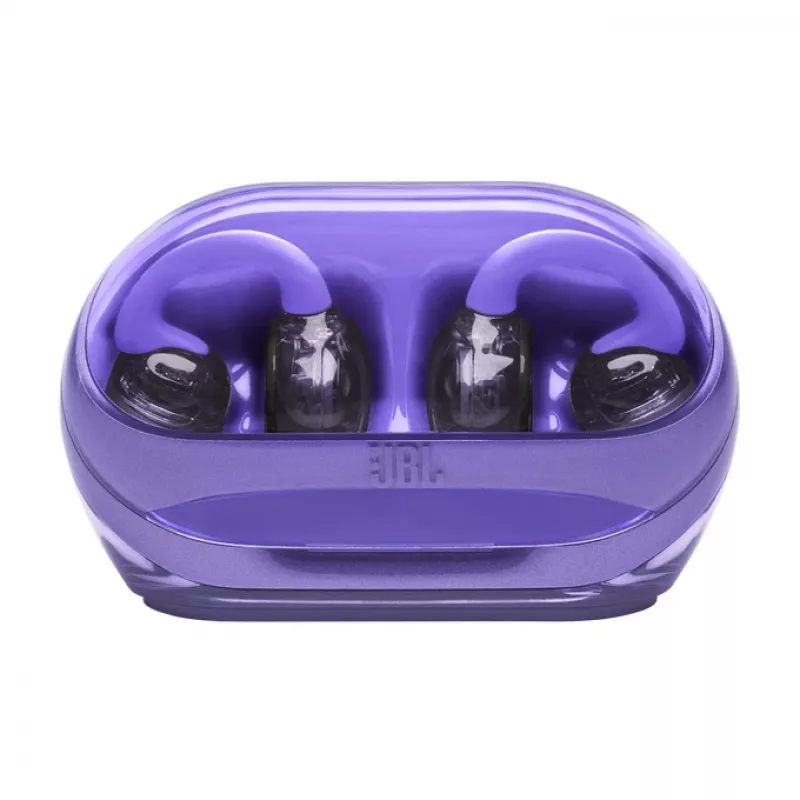 Headset JBL Soundgear Clips True Wireless Stereo (TWS) gancho de orelha chamadas/música Bluetooth roxo