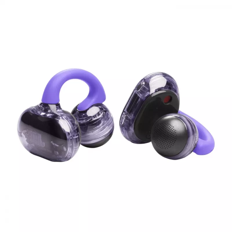 Headset JBL Soundgear Clips True Wireless Stereo (TWS) gancho de orelha chamadas/música Bluetooth roxo
