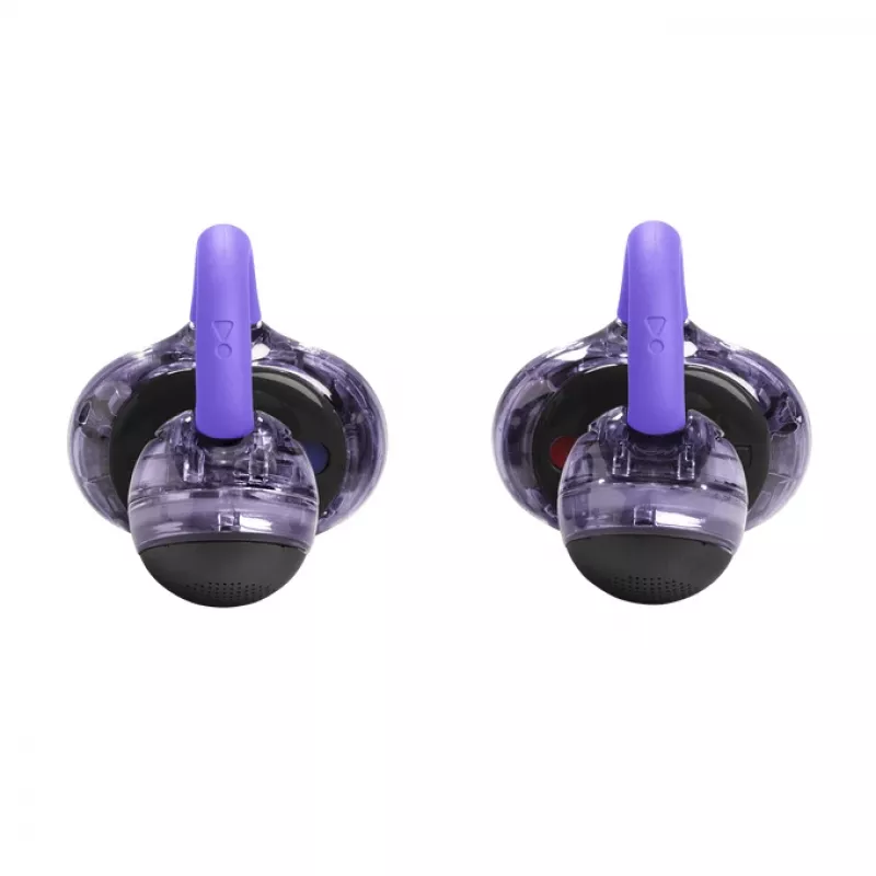 Headset JBL Soundgear Clips True Wireless Stereo (TWS) gancho de orelha chamadas/música Bluetooth roxo