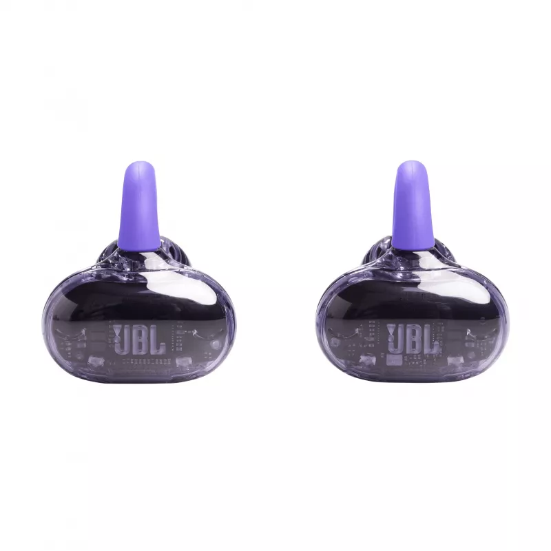 Headset JBL Soundgear Clips True Wireless Stereo (TWS) gancho de orelha chamadas/música Bluetooth roxo