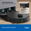 Aspirador robô TP-Link Tapo RV50 Pro Omni — depósito de pó 0,28 L, bateria 5200 mAh, estação base com depósito de pó 3 L