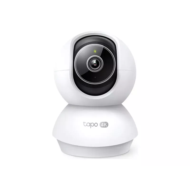 TP-Link Tapo C250 câmara Wi-Fi de segurança doméstica com IA e movimento horizontal/vertical, 4K 8 MP (3840 x 2160), branca