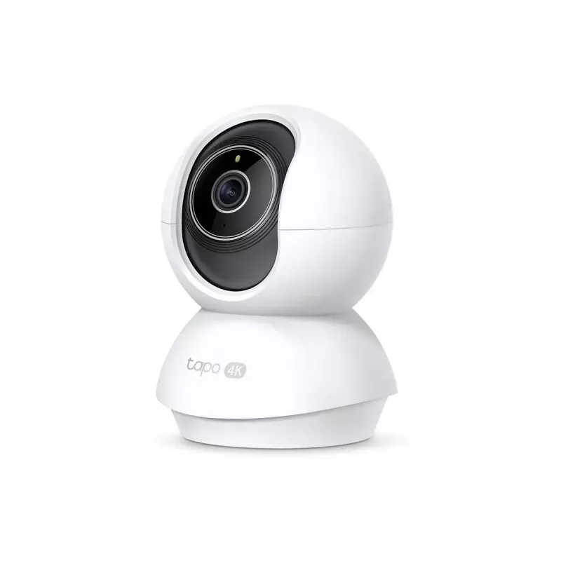 TP-Link Tapo C250 câmara Wi-Fi de segurança doméstica com IA e movimento horizontal/vertical, 4K 8 MP (3840 x 2160), branca
