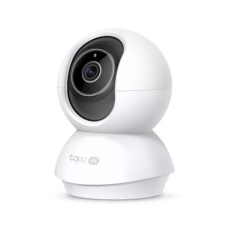 TP-Link Tapo C250 câmara Wi-Fi de segurança doméstica com IA e movimento horizontal/vertical, 4K 8 MP (3840 x 2160), branca