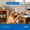 TP-Link Tapo C250 câmara Wi-Fi de segurança doméstica com IA e movimento horizontal/vertical, 4K 8 MP (3840 x 2160), branca