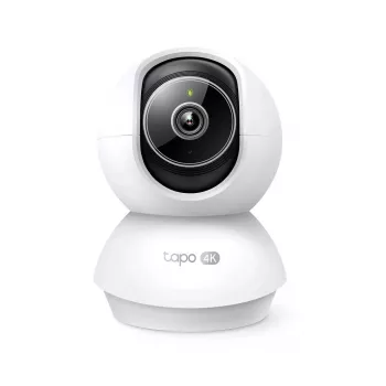 TP-LINK Tapo C250 | Câmara de segurança Wi-Fi doméstica com IA Pan/Tilt | PTZ | 8 MP | 4mm/F1.6 | H.265 | cartão microSD até 512 GB