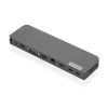 Lenovo 40AU0065EU USB-C Mini Dock, estação de ligação com fios, 65 W, HDMI, VGA, RJ-45, USB 3.0 (USB 3.2 Gen 1), USB-A, preta