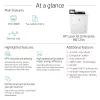 Impressora HP LaserJet Enterprise M612dn Laser Branco