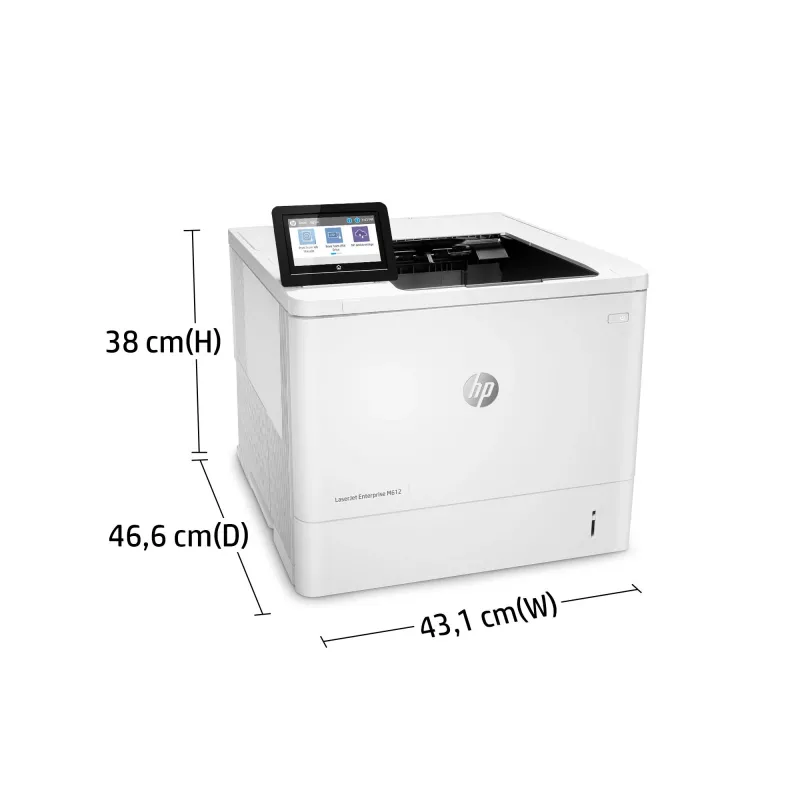 Impressora HP LaserJet Enterprise M612dn Laser Branco
