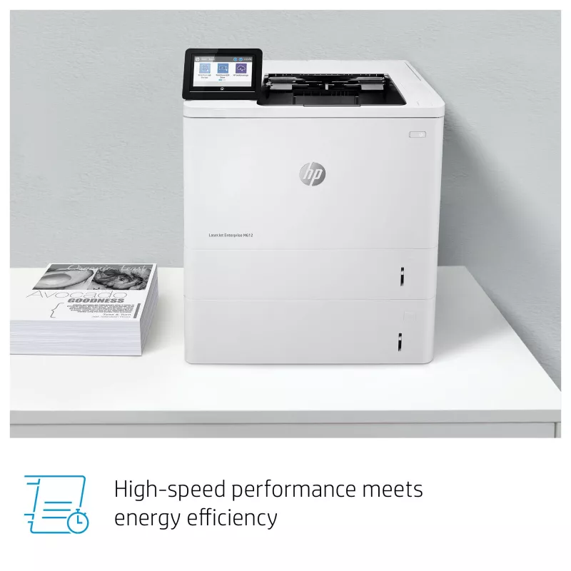 Impressora HP LaserJet Enterprise M612dn Laser Branco