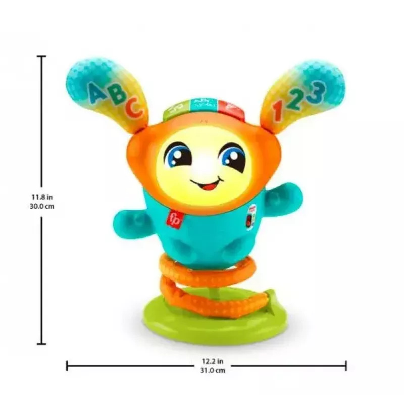 Brinquedo educativo interativo Fisher‑Price Dance DJ HND41 com música e luzes