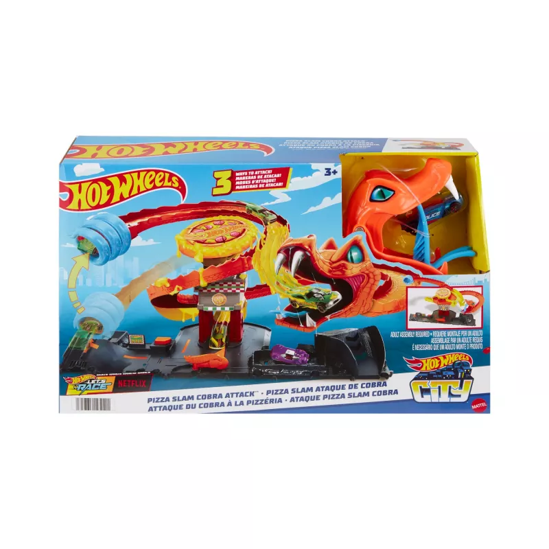 Brinquedo Hot Wheels MATTEL HTN81 Plástico Cobra Attack Idade 3-99