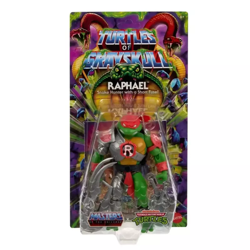 Figura de ação MATTEL Masters of the Universe Origins Raphael JBM99 – Figura de colecionador