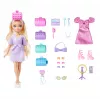 Boneca de moda Barbie Dream Besties Malibu com acessórios surpresa e mais de 15 looks