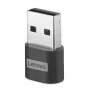 Adaptador de cabo Lenovo 4X91C99226 USB-C USB-A preto