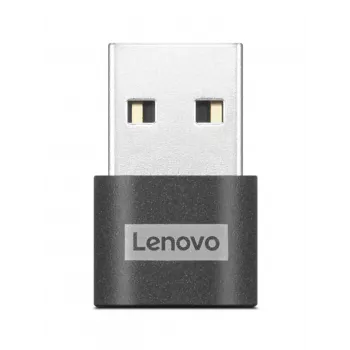 Adaptador de cabo Lenovo 4X91C99226 USB-C USB-A preto