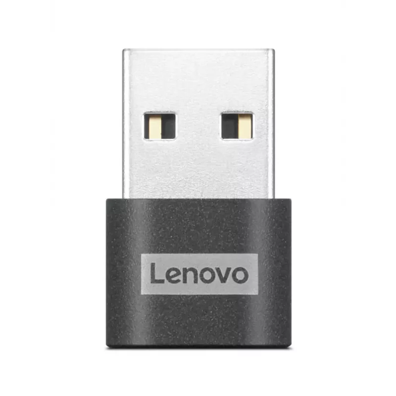 Adaptador de cabo Lenovo 4X91C99226 USB-C USB-A preto