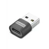 Adaptador de cabo Lenovo 4X91C99226 USB-C USB-A preto