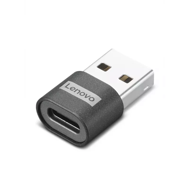 Adaptador de cabo Lenovo 4X91C99226 USB-C USB-A preto
